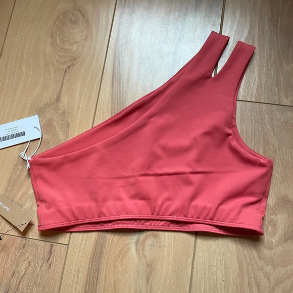 Reformation EcoMove Simone Bra in Hot Coral NWT Medium - Picture 7 of 8